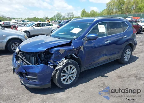 2019 Nissan Rogue Sv z USA, uszkodzony, nr VIN KNMAT2MV0KP539273